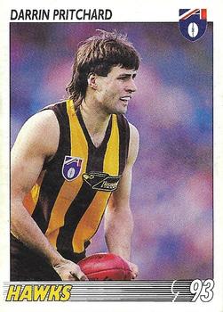 1993 Select AFL #82 Darrin Pritchard Front